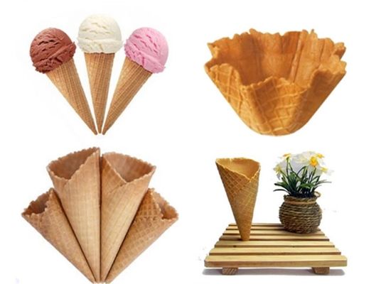 आइसक्रीम चीनी शंकु उत्पादन लाइन आपूर्तिकर्ता